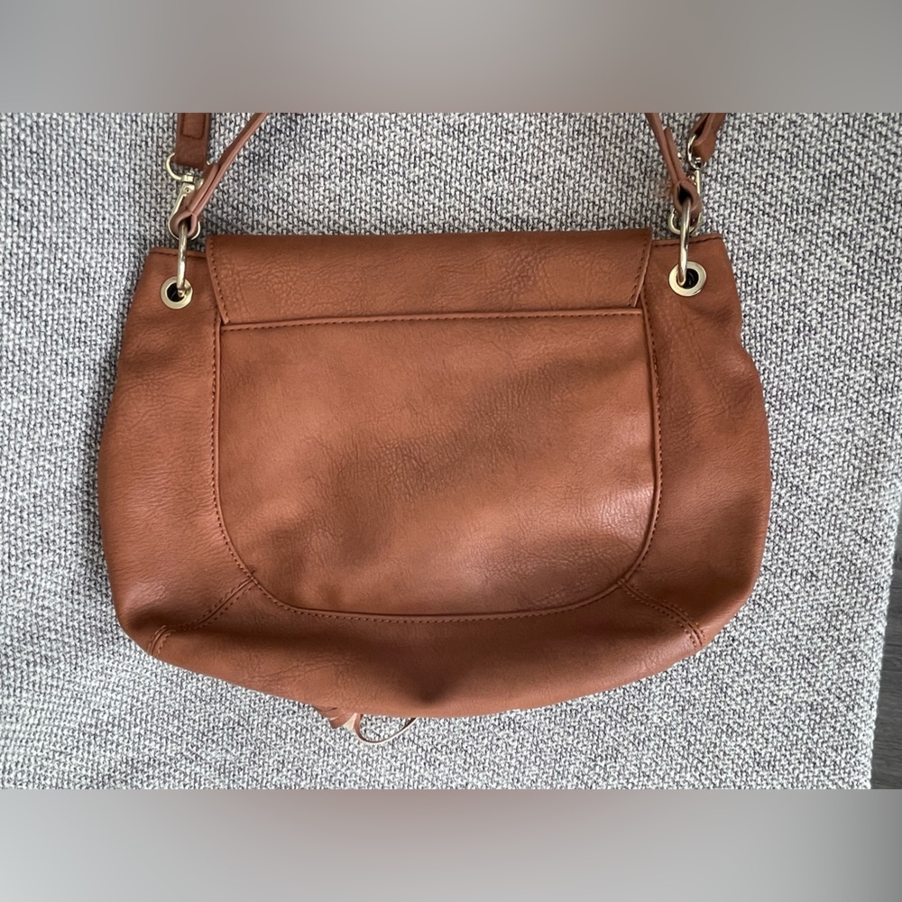 Dolce Vita Brown Crossbody Bag with Woven Design - Picture 7 of 16